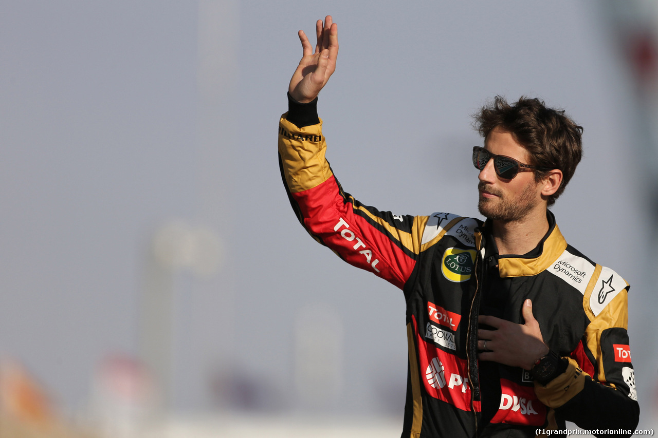 GP ABU DHABI, 29.11.2015 - Romain Grosjean (FRA) Lotus F1 Team E23