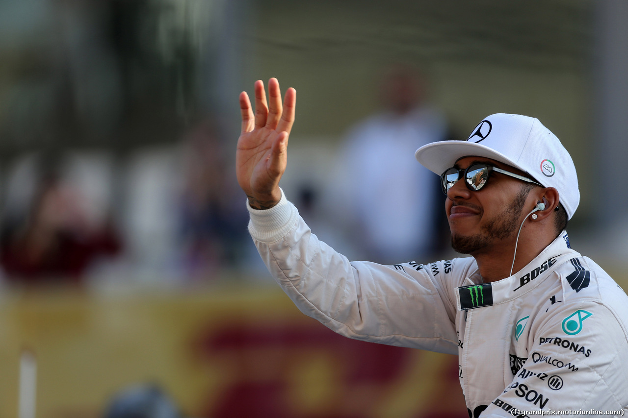 GP ABU DHABI, 29.11.2015 - Lewis Hamilton (GBR) Mercedes AMG F1 W06