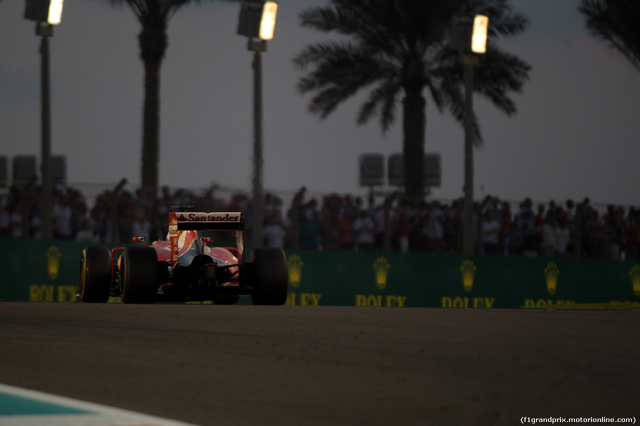 GP ABU DHABI, 29.11.2015 - Gara, Sebastian Vettel (GER) Ferrari SF15-T