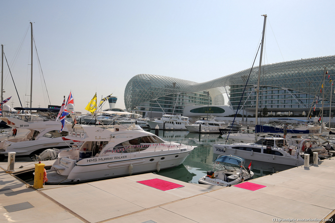 GP ABU DHABI, 26.11.2015 - Atmosphere