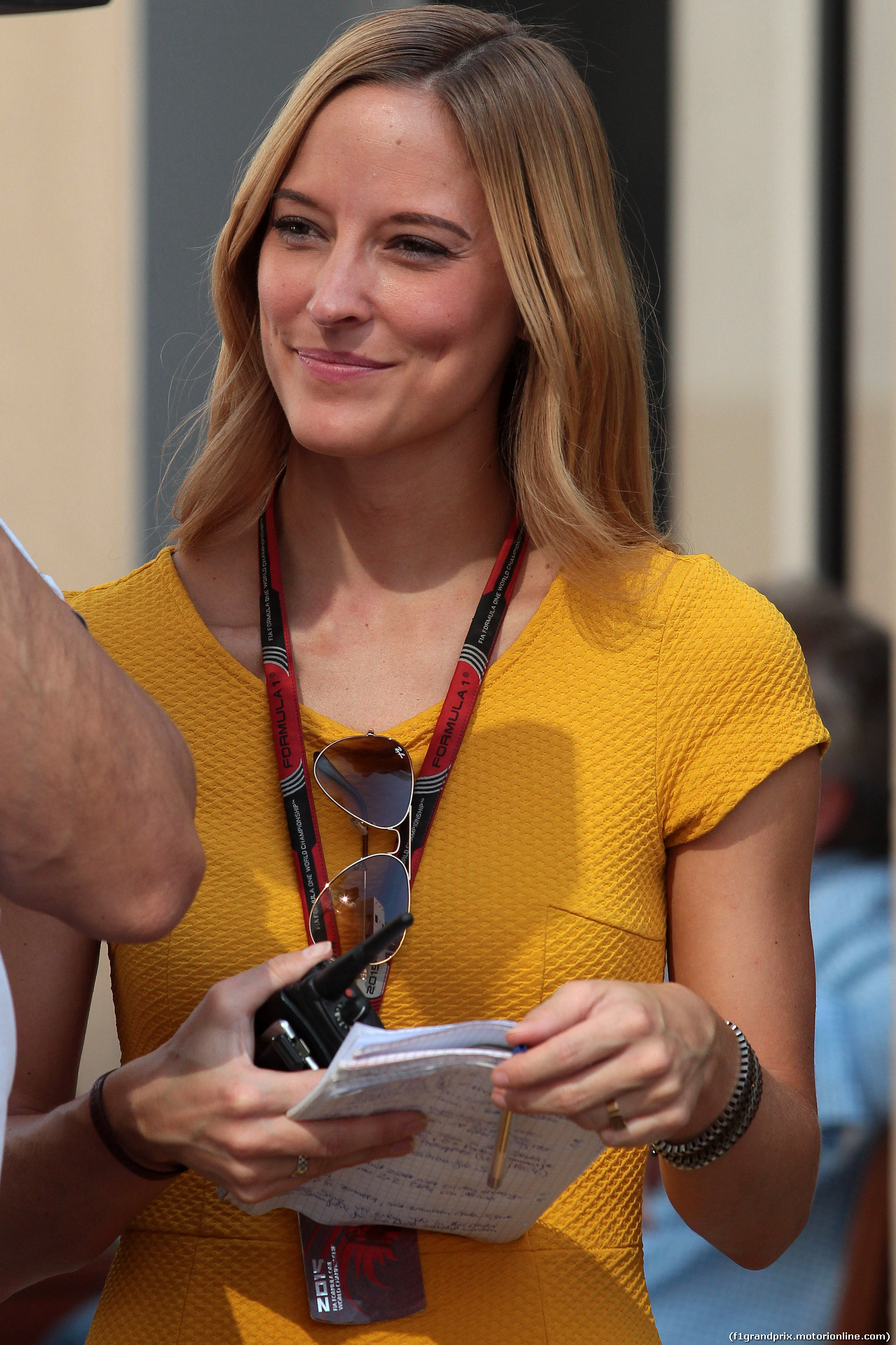 GP ABU DHABI, 26.11.2015 - Ragazza in the paddock