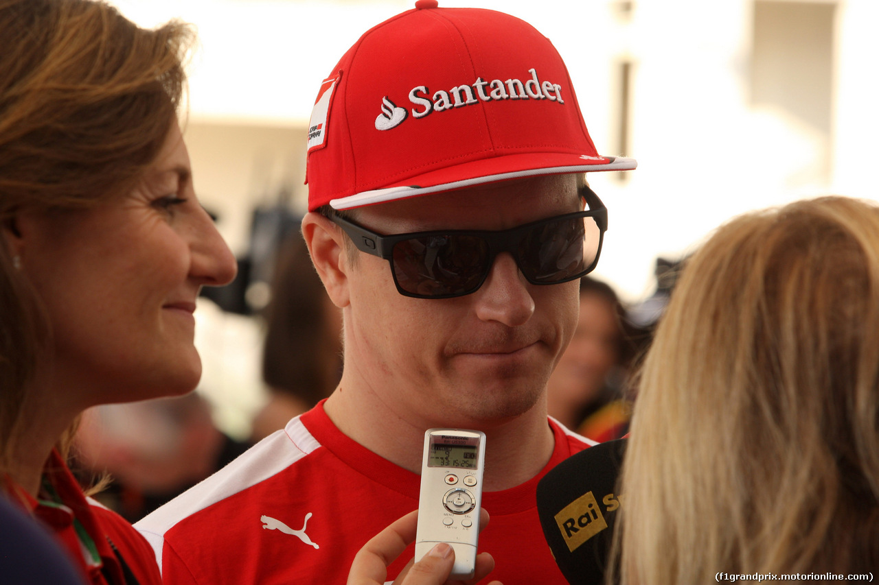 GP ABU DHABI, 26.11.2015 - Kimi Raikkonen (FIN) Ferrari SF15-T