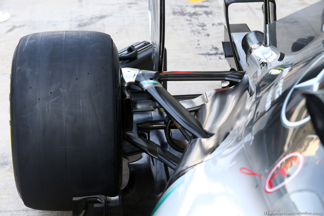 GP ABU DHABI, 26.11.2015 - Mercedes AMG F1 W06, detail