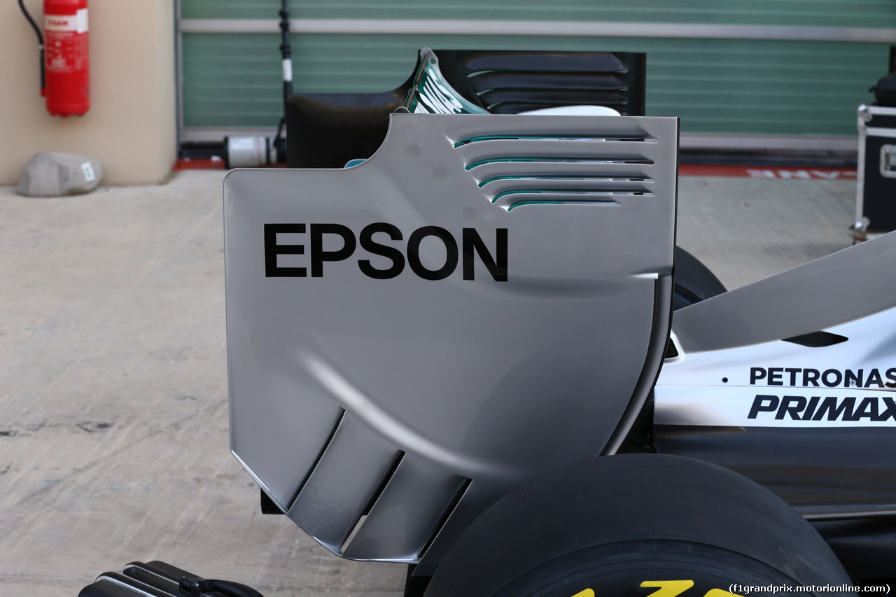 GP ABU DHABI, 26.11.2015 - Mercedes AMG F1 W06, detail