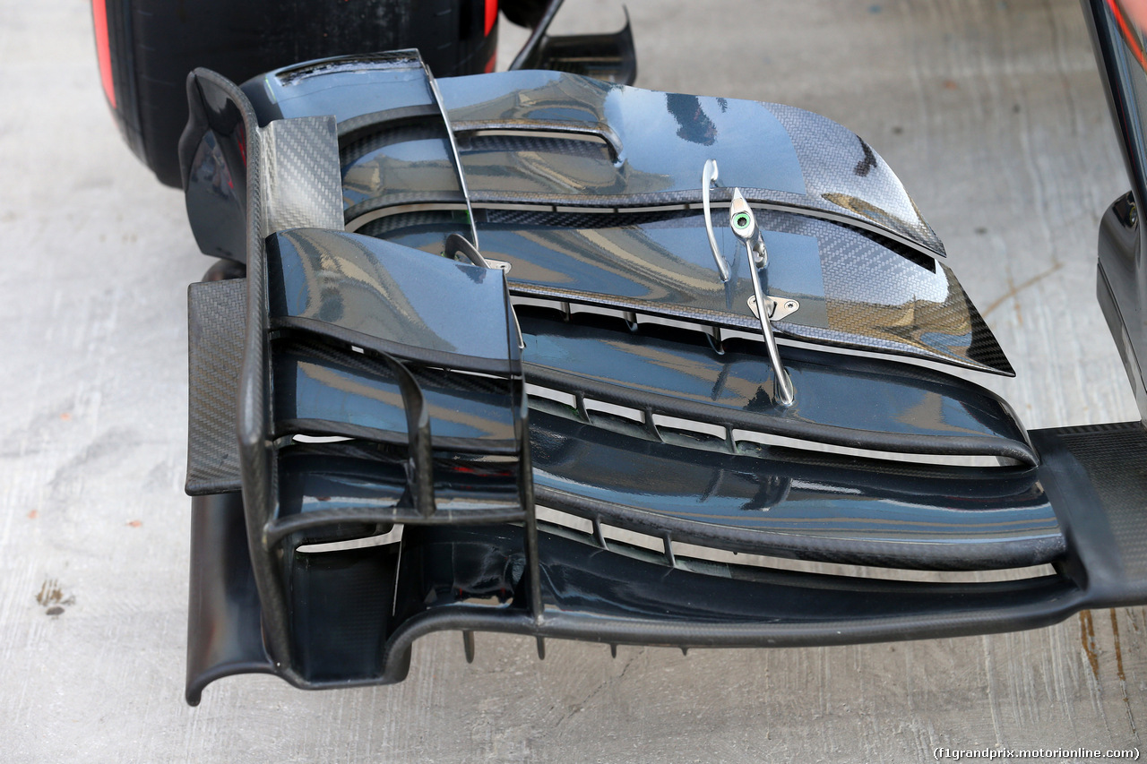 GP ABU DHABI, 26.11.2015 - McLaren Honda MP4-30, detail
