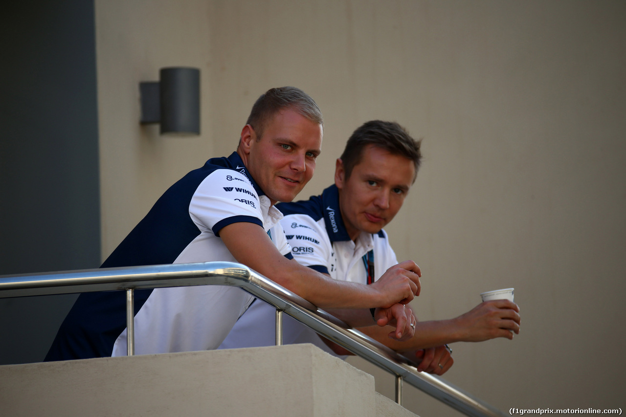 GP ABU DHABI, 26.11.2015 - Valtteri Bottas (FIN) Williams F1 Team FW37