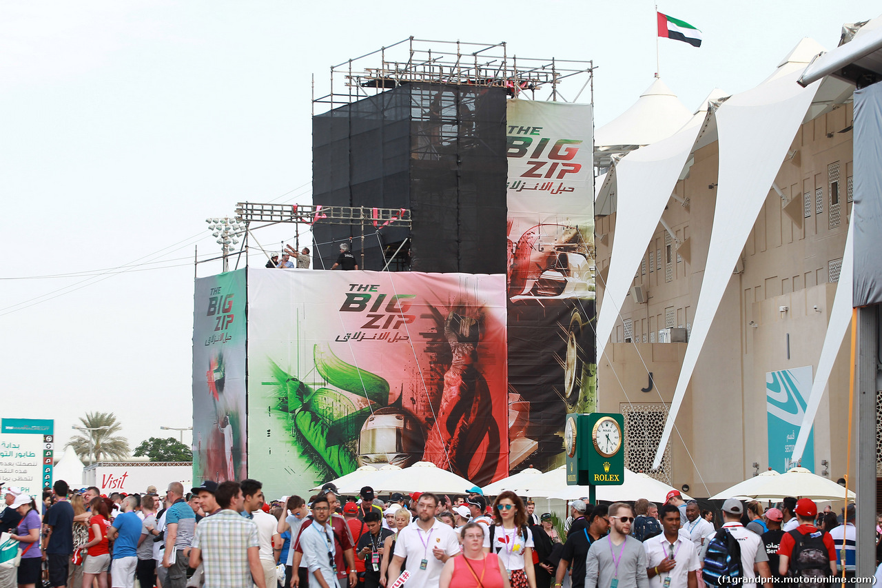 GP ABU DHABI, 26.11.2015 - Atmosphere