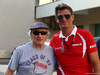 GP ABU DHABI, 26.11.2015 - Sir Jackie Stewart (GBR) e Graeme Lowdon (GBR) President of Marussia Virgin Racing
