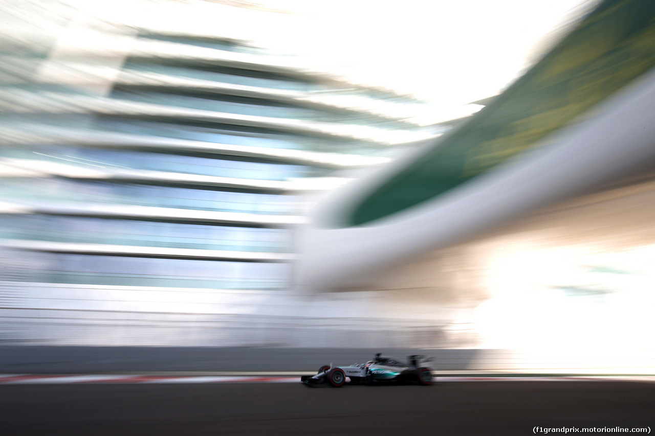GP ABU DHABI, 28.11.2015 - Prove Libere 3, Lewis Hamilton (GBR) Mercedes AMG F1 W06