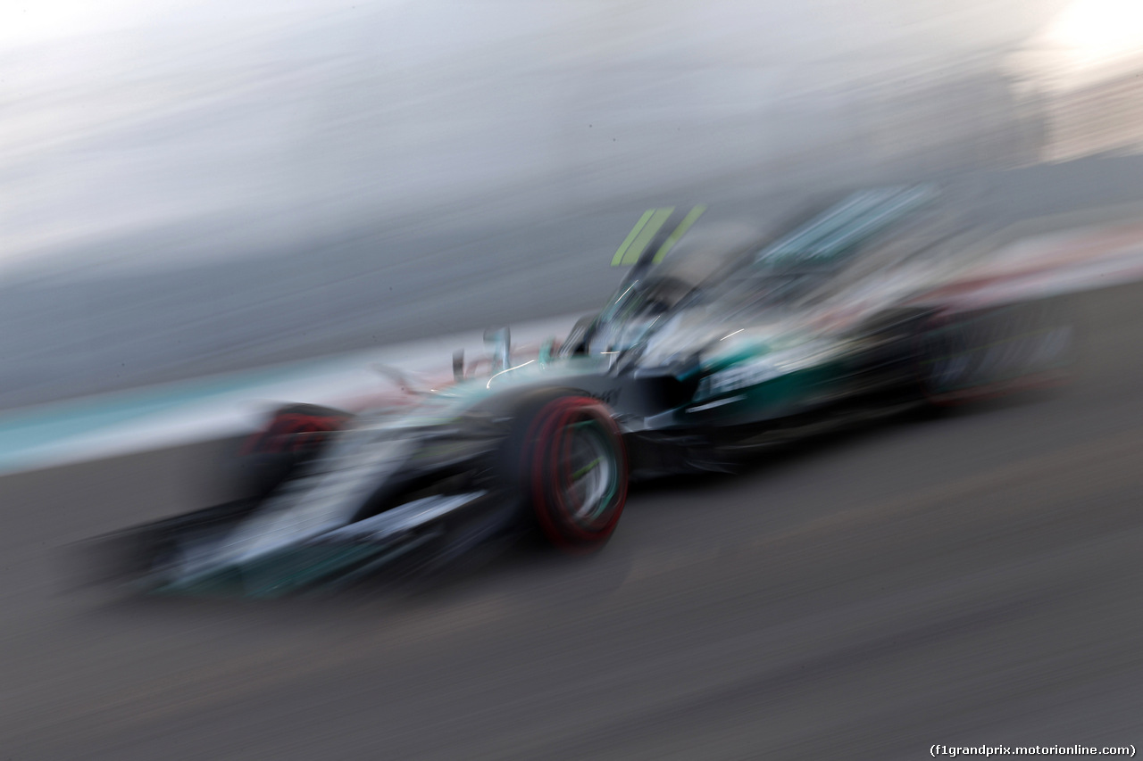 GP ABU DHABI, 28.11.2015 - Prove Libere 3, Nico Rosberg (GER) Mercedes AMG F1 W06