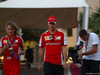 GP ABU DHABI, 28.11.2015 - Qualifiche, Britta Roeske (AUT) Ferrari Press Officer e Sebastian Vettel (GER) Ferrari SF15-T