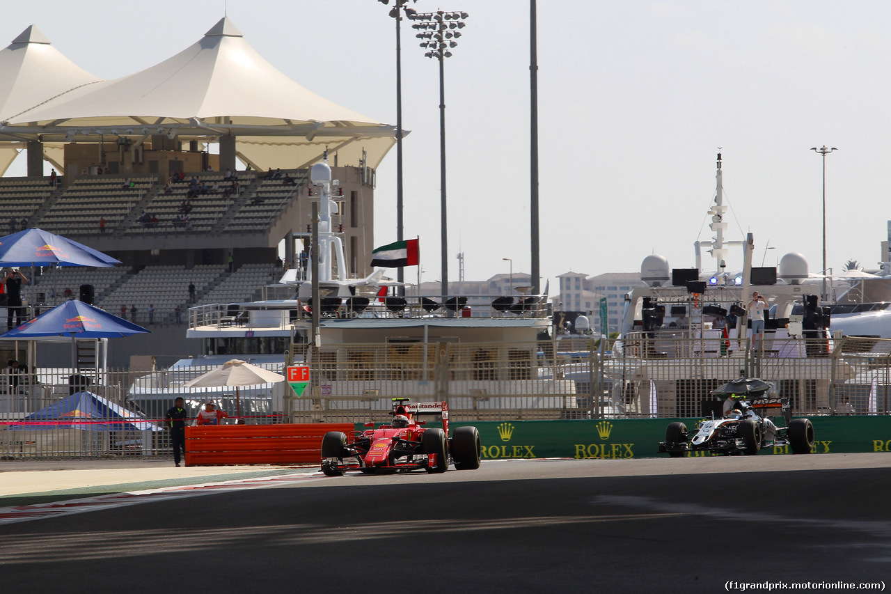 GP ABU DHABI, 27.11.2015 - Prove Libere 1, Kimi Raikkonen (FIN) Ferrari SF15-T