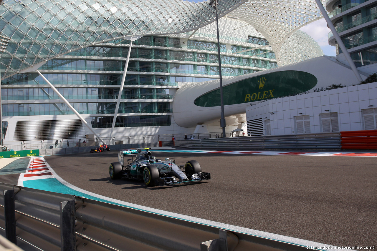 GP ABU DHABI, 27.11.2015 - Prove Libere 1, Nico Rosberg (GER) Mercedes AMG F1 W06
