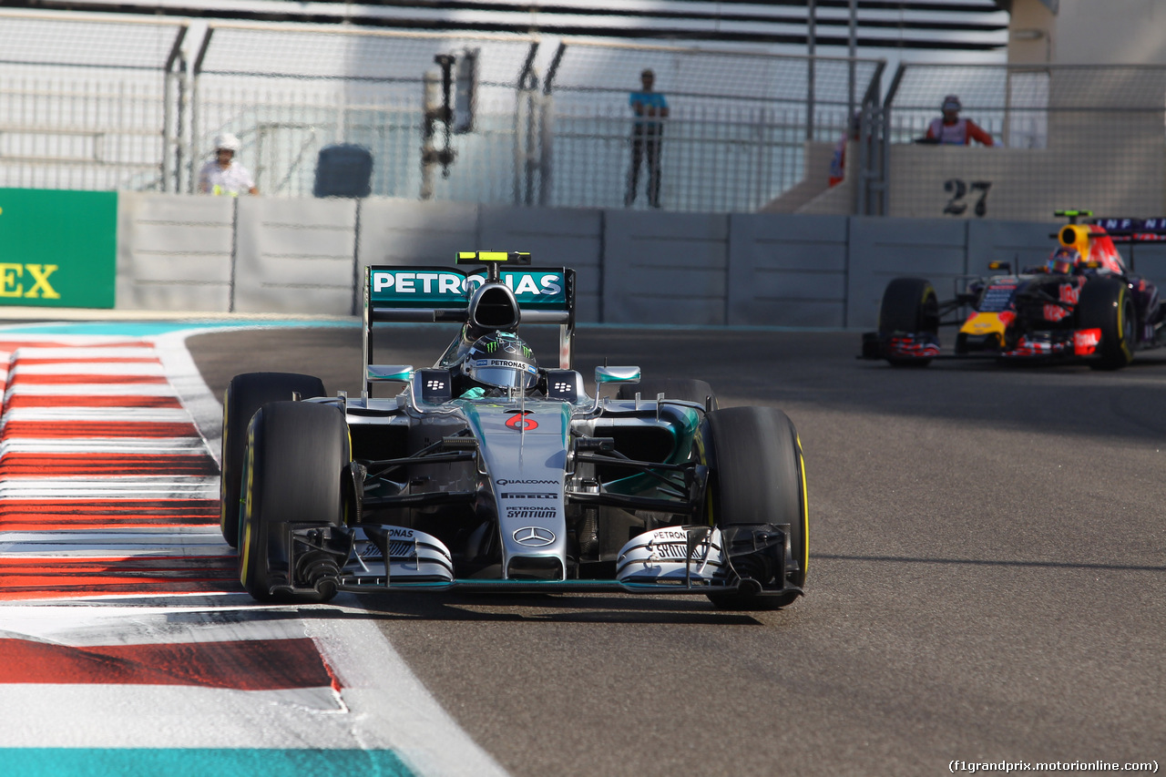 GP ABU DHABI, 27.11.2015 - Prove Libere 1, Nico Rosberg (GER) Mercedes AMG F1 W06