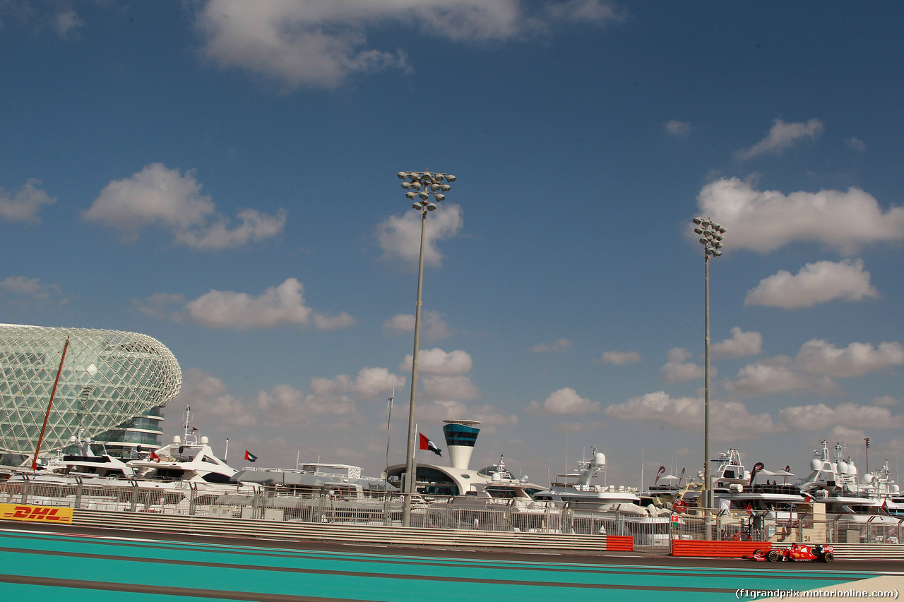 GP ABU DHABI, 27.11.2015 - Prove Libere 1, Sebastian Vettel (GER) Ferrari SF15-T