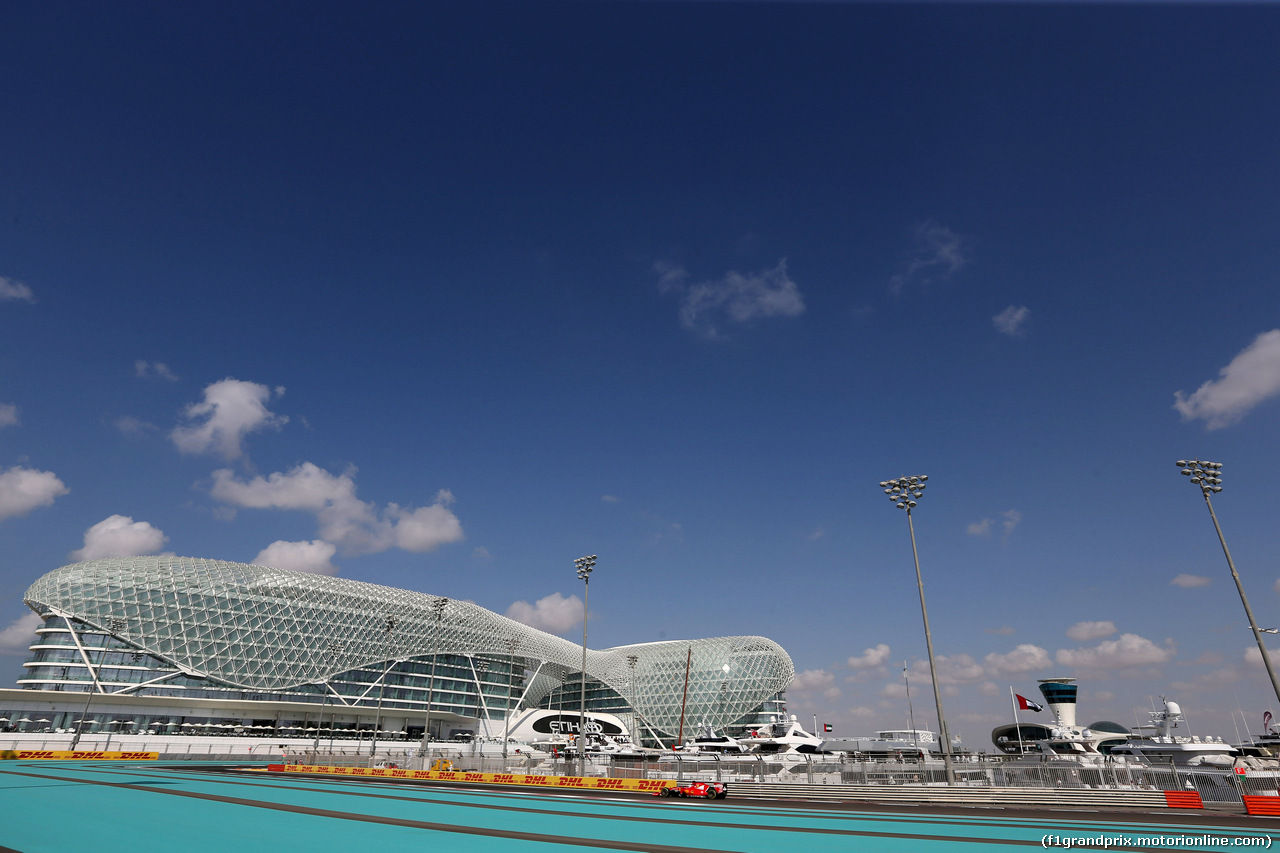 GP ABU DHABI, 27.11.2015 - Prove Libere 1, Sebastian Vettel (GER) Ferrari SF15-T
