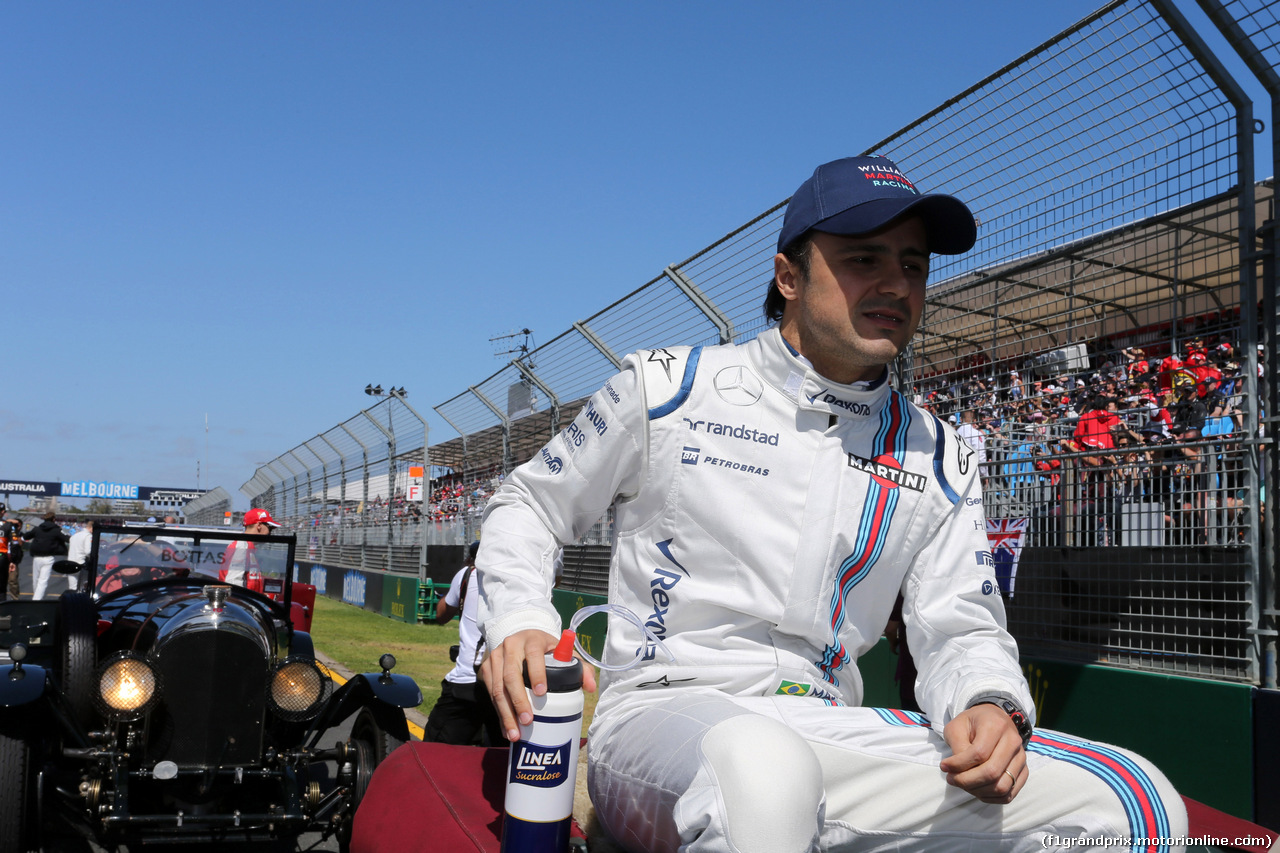 GP AUSTRALIA, 15.03.2015 - Felipe Massa (BRA) Williams F1 Team FW37