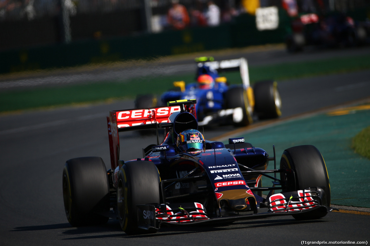 GP AUSTRALIA, 15.03.2015 - Gara, Carlos Sainz Jr (ESP) Scuderia Toro Rosso STR10