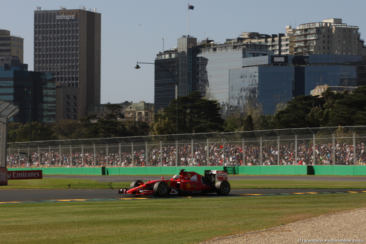 GP AUSTRALIA, 15.03.2015 - Gara, Sebastian Vettel (GER) Ferrari SF15-T