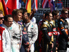 GP AUSTRALIA, 15.03.2015 - Gara, The drivers observe the anthem on the grid.