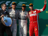 GP AUSTRALIA, 15.03.2015 - Gara, 1st position Lewis Hamilton (GBR) Mercedes AMG F1 W06, secondo Nico Rosberg (GER) Mercedes AMG F1 W06 e Sebastian Vettel (GER) Ferrari SF15-T