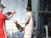 GP AUSTRALIA, 15.03.2015 - Gara, terzo Sebastian Vettel (GER) Ferrari SF15-T e Lewis Hamilton (GBR) Mercedes AMG F1 W06 vincitore