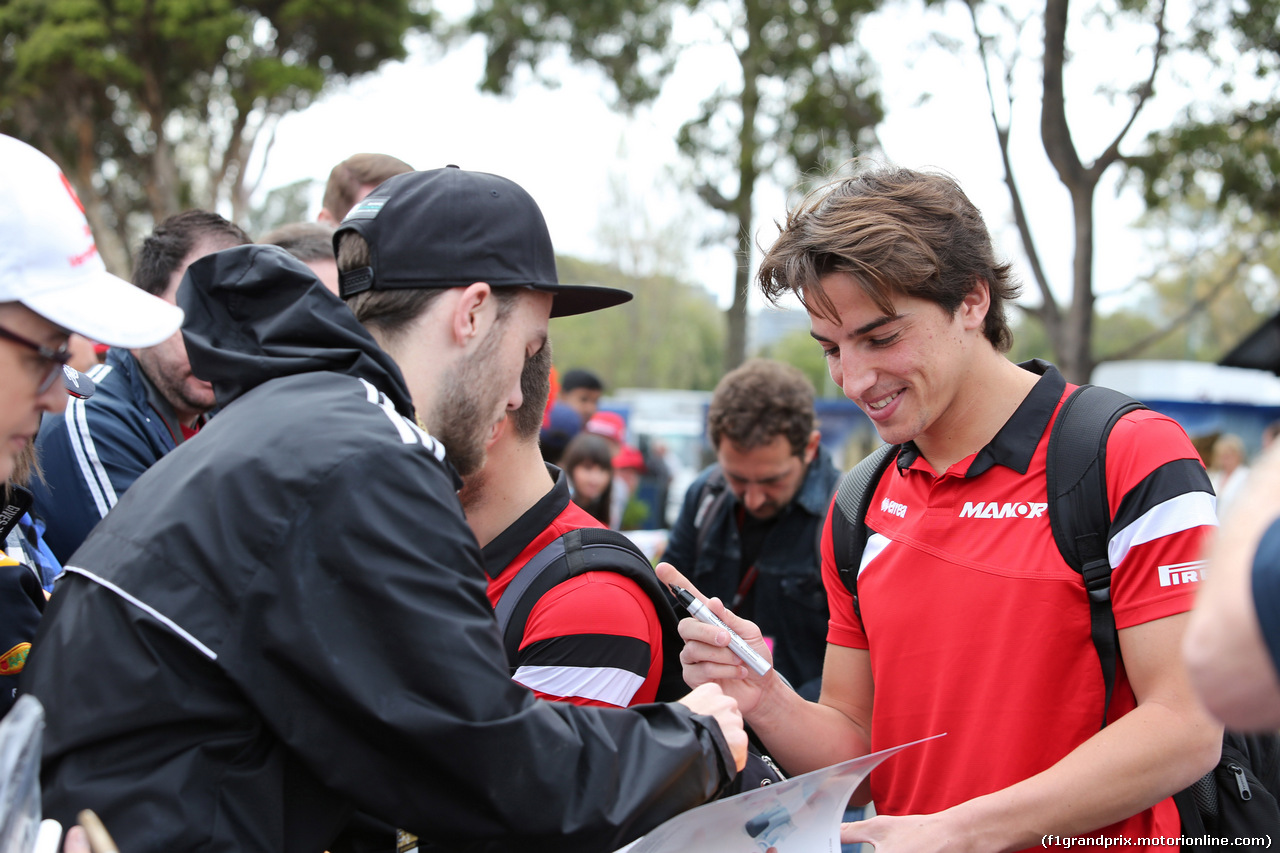 GP AUSTRALIA, 12.03.2015 - Roberto Merhi (ESP) Manor Marussia F1 Team