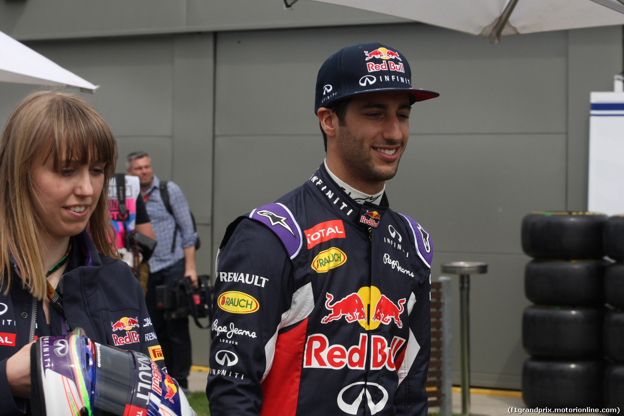 GP AUSTRALIA, 12.03.2015 - Daniel Ricciardo (AUS) Red Bull Racing RB11