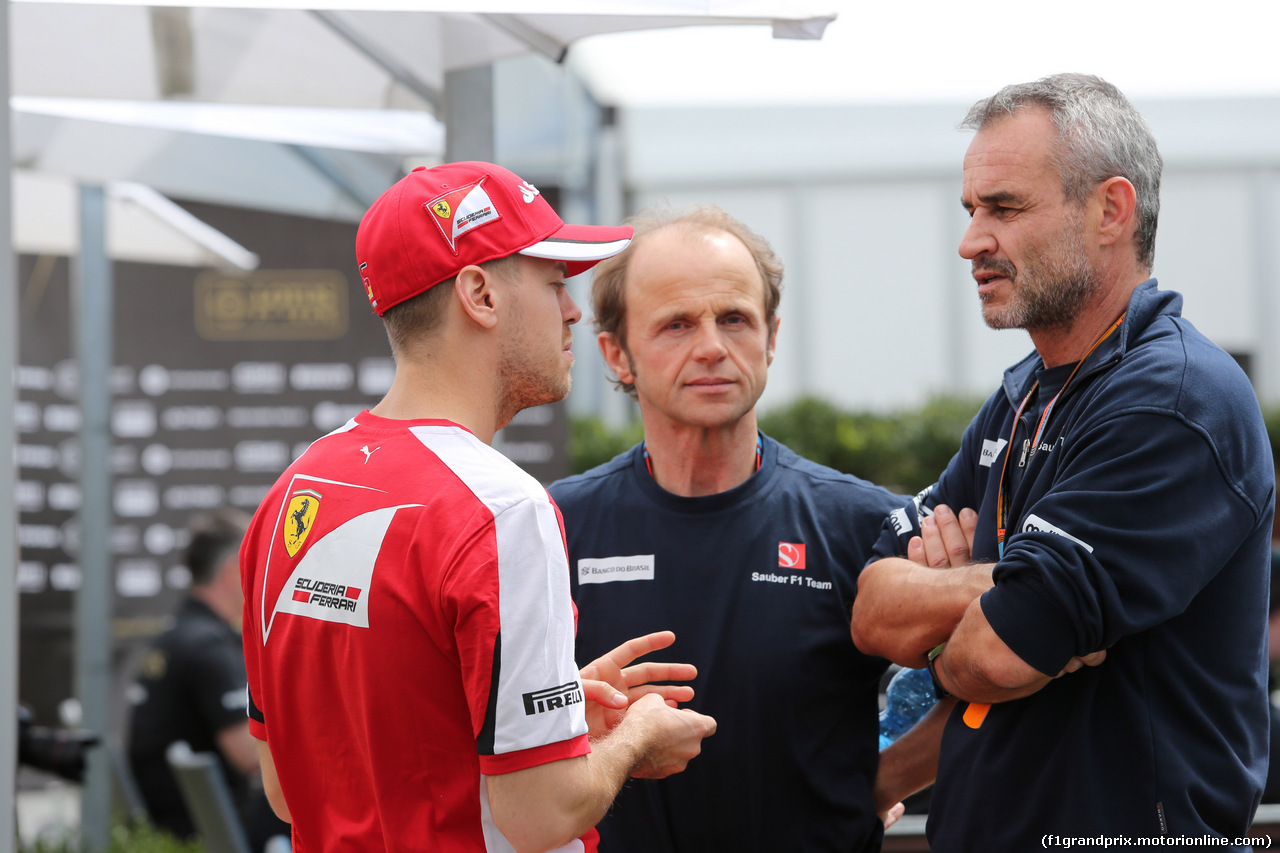 GP AUSTRALIA, 12.03.2015 - Sebastian Vettel (GER) Ferrari SF15-T