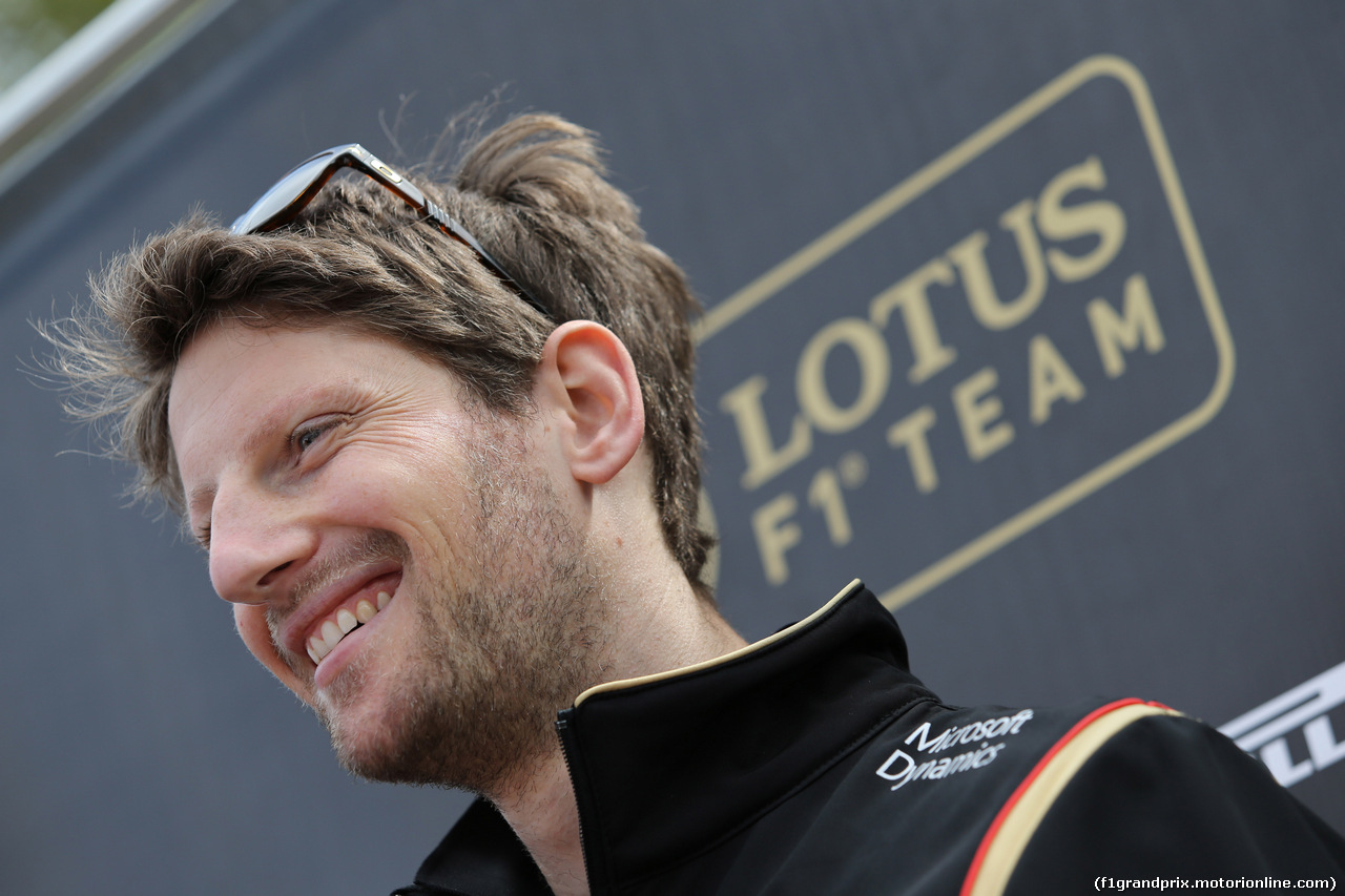 GP AUSTRALIA, 12.03.2015 - Romain Grosjean (FRA) Lotus F1 Team E23