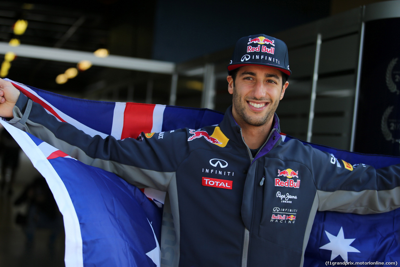 GP AUSTRALIA, 12.03.2015 - Daniel Ricciardo (AUS) Red Bull Racing RB11