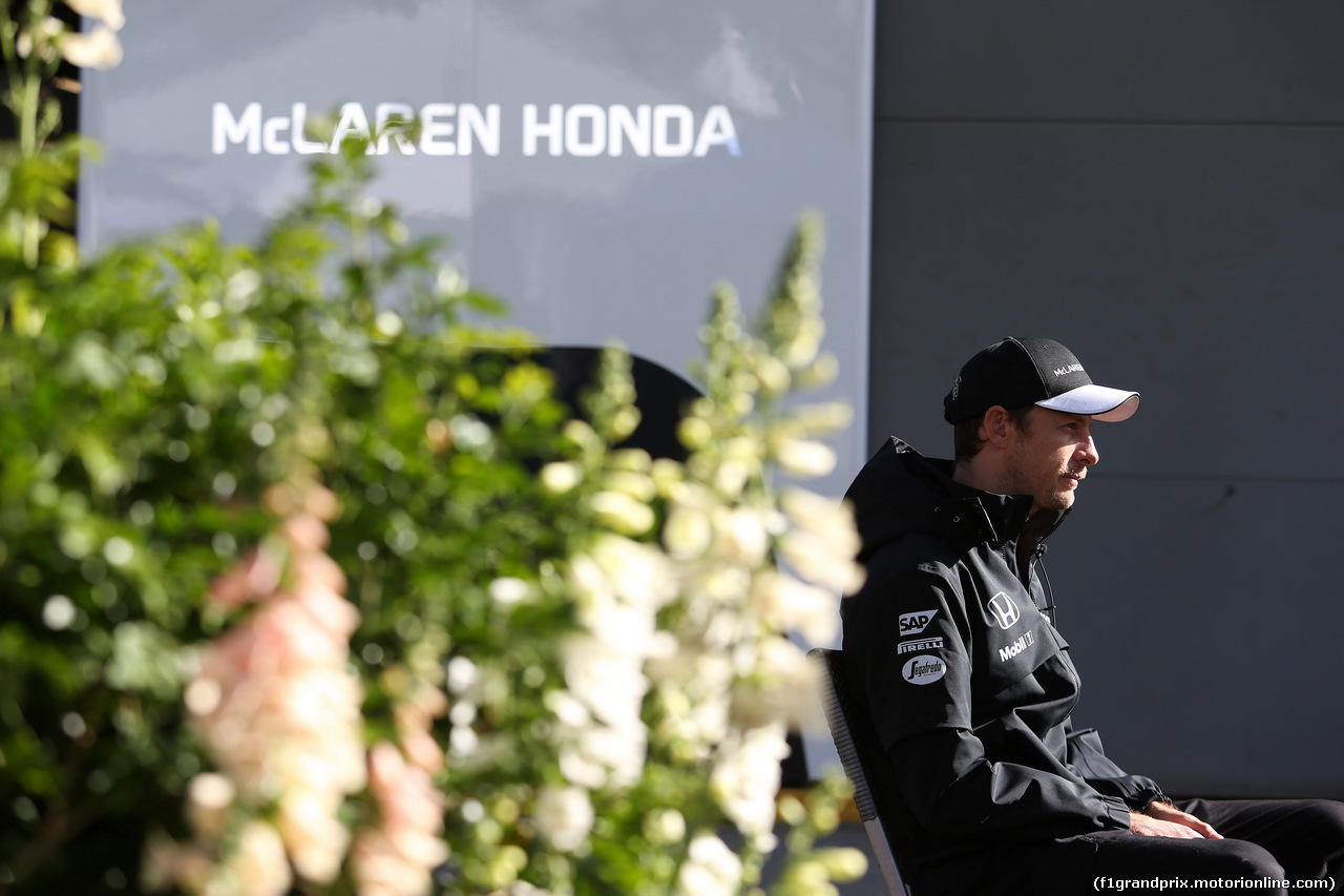 GP AUSTRALIA, 12.03.2015 - Jenson Button (GBR)  McLaren Honda MP4-30.