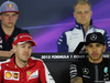 GP AUSTRALIA, 12.03.2015 - Conferenza Stampa, Sebastian Vettel (GER) Ferrari SF15-T e Lewis Hamilton (GBR) Mercedes AMG F1 W06