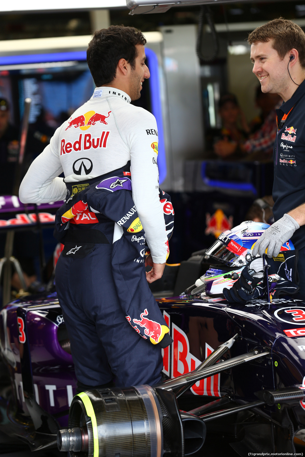 GP AUSTRALIA, 14.03.2014 - Prove Libere 3, Daniel Ricciardo (AUS) Red Bull Racing RB11