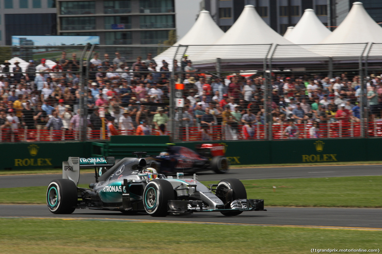 GP AUSTRALIA, 14.03.2014 - Prove Libere 3, Lewis Hamilton (GBR) Mercedes AMG F1 W06