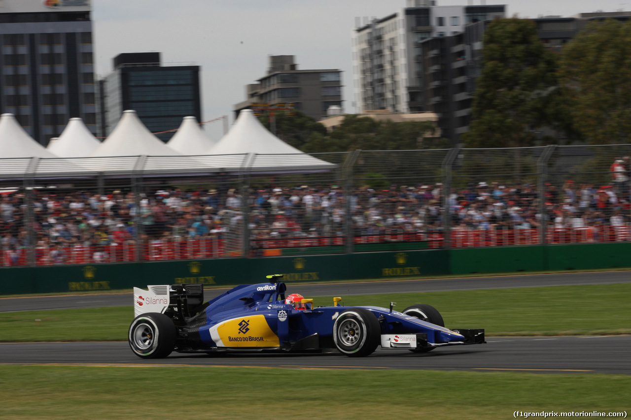 GP AUSTRALIA, 14.03.2014 - Prove Libere 3, Felipe Nasr (BRA) Sauber C34