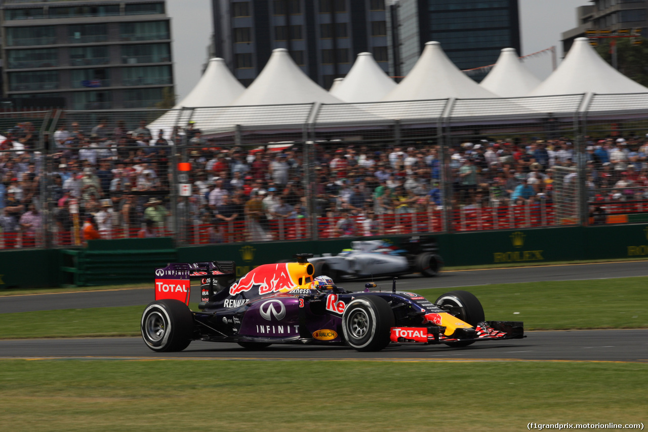 GP AUSTRALIA, 14.03.2014 - Prove Libere 3, Daniel Ricciardo (AUS) Red Bull Racing RB11