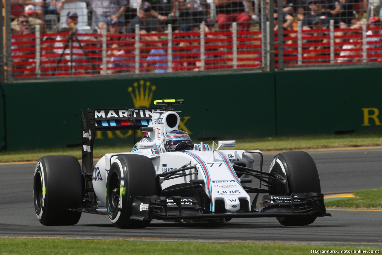 GP AUSTRALIA, 14.03.2014 - Prove Libere 3, Valtteri Bottas (FIN) Williams F1 Team FW37