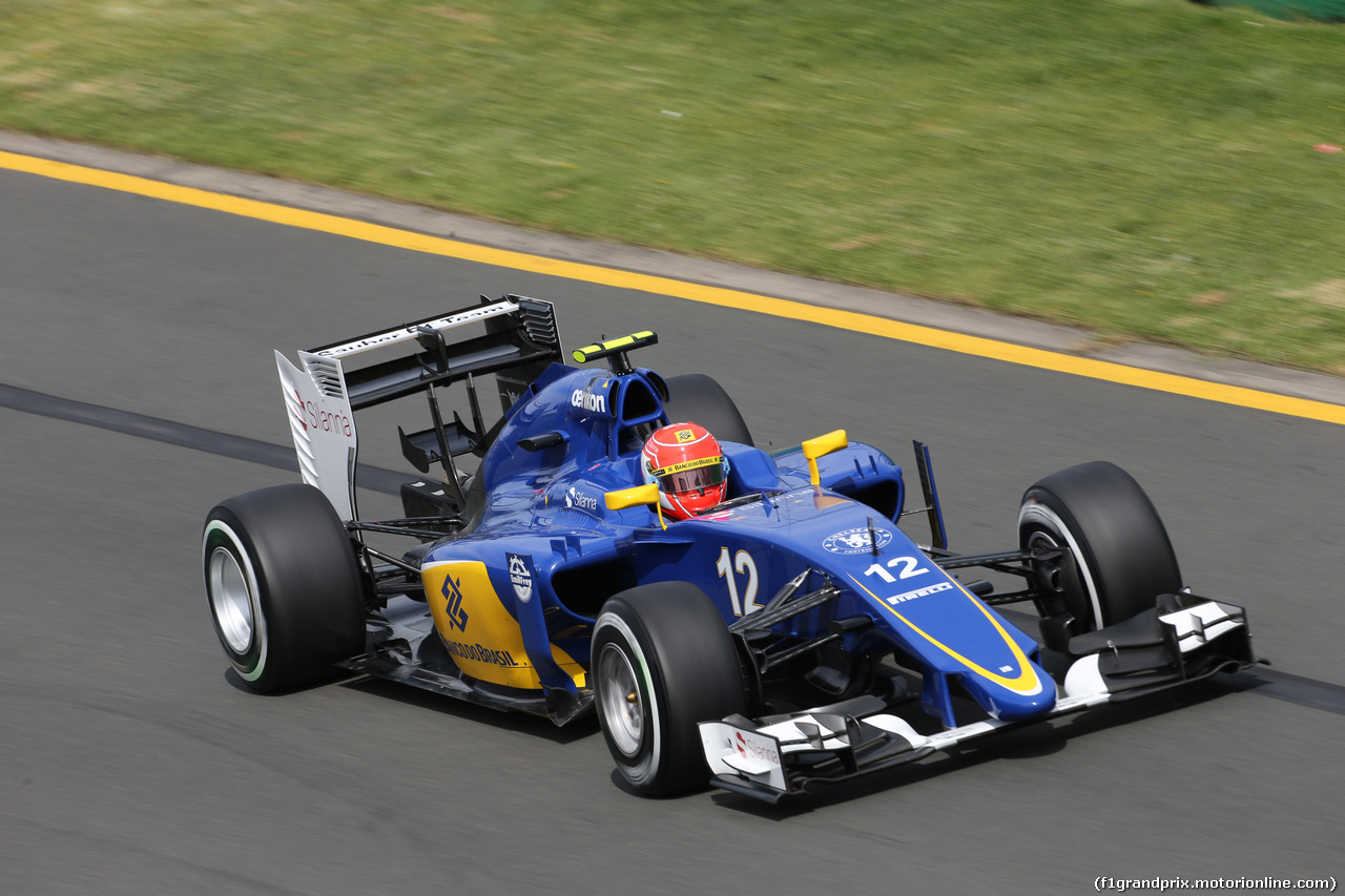 GP AUSTRALIA, 14.03.2014 - Prove Libere 3, Felipe Nasr (BRA) Sauber C34
