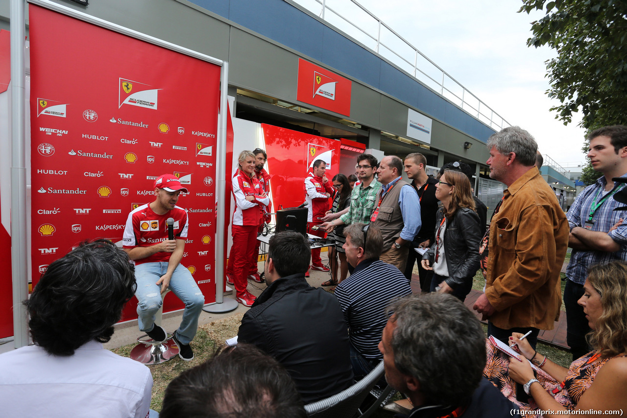 GP AUSTRALIA, 14.03.2014 - Sebastian Vettel (GER) Ferrari SF15-T