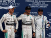 GP AUSTRALIA, 14.03.2014 - Qualifiche, secondo Nico Rosberg (GER) Mercedes AMG F1 W06, Lewis Hamilton (GBR) Mercedes AMG F1 W06 pole position e terzo Felipe Massa (BRA) Williams F1 Team FW37