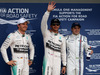 GP AUSTRALIA, 14.03.2014 - Qualifiche, secondo Nico Rosberg (GER) Mercedes AMG F1 W06, Lewis Hamilton (GBR) Mercedes AMG F1 W06 pole position e terzo Felipe Massa (BRA) Williams F1 Team FW37