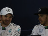 GP AUSTRALIA, 14.03.2014 - Qualifiche, Conferenza Stampa, Nico Rosberg (GER) Mercedes AMG F1 W06 e Lewis Hamilton (GBR) Mercedes AMG F1 W06