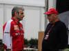 GP AUSTRALIA, 14.03.2014 - (L-R) Maurizio Arrivabene (ITA) Ferrari Team Principal e Nikki Lauda (AU), Mercedes
