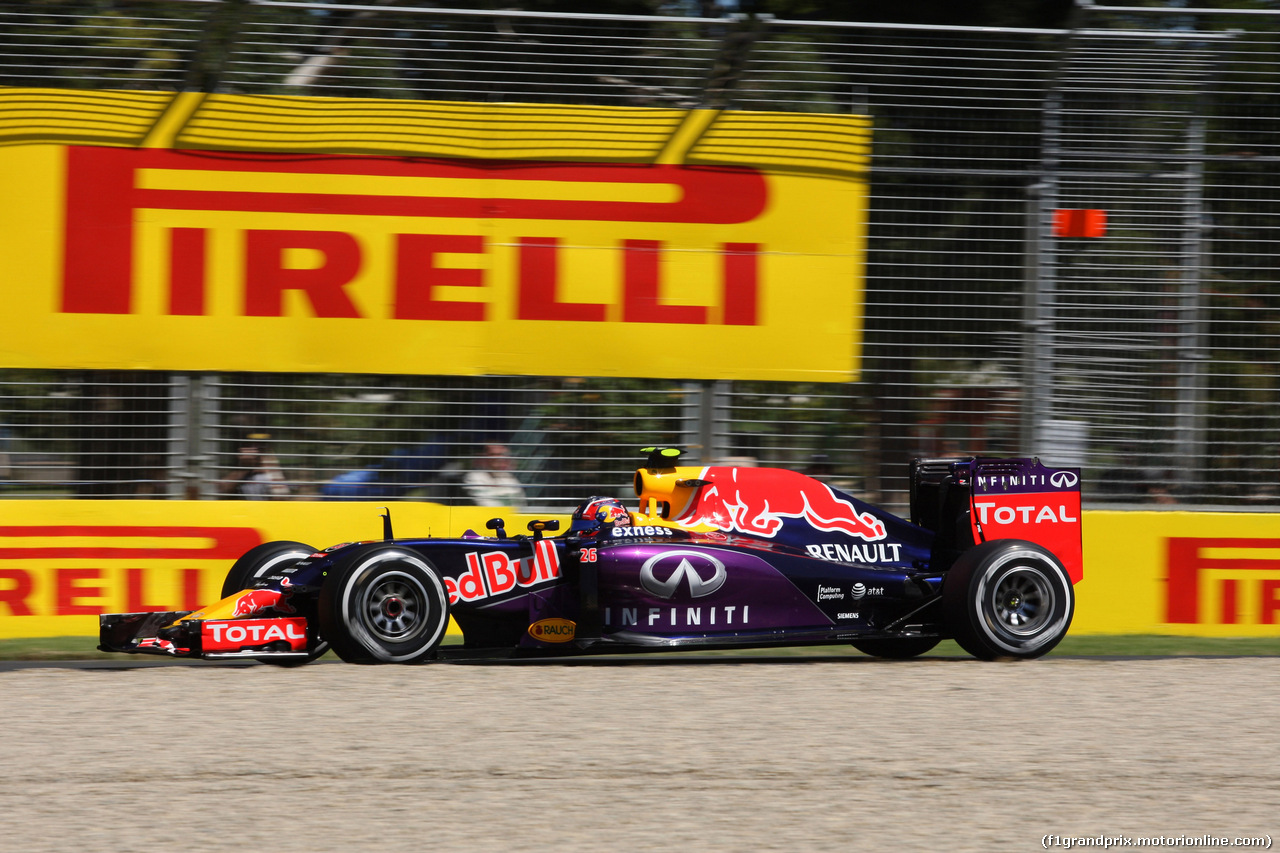 GP AUSTRALIA, 13.03.2015 - Prove Libere 1, Daniil Kvyat (RUS) Red Bull Racing RB11