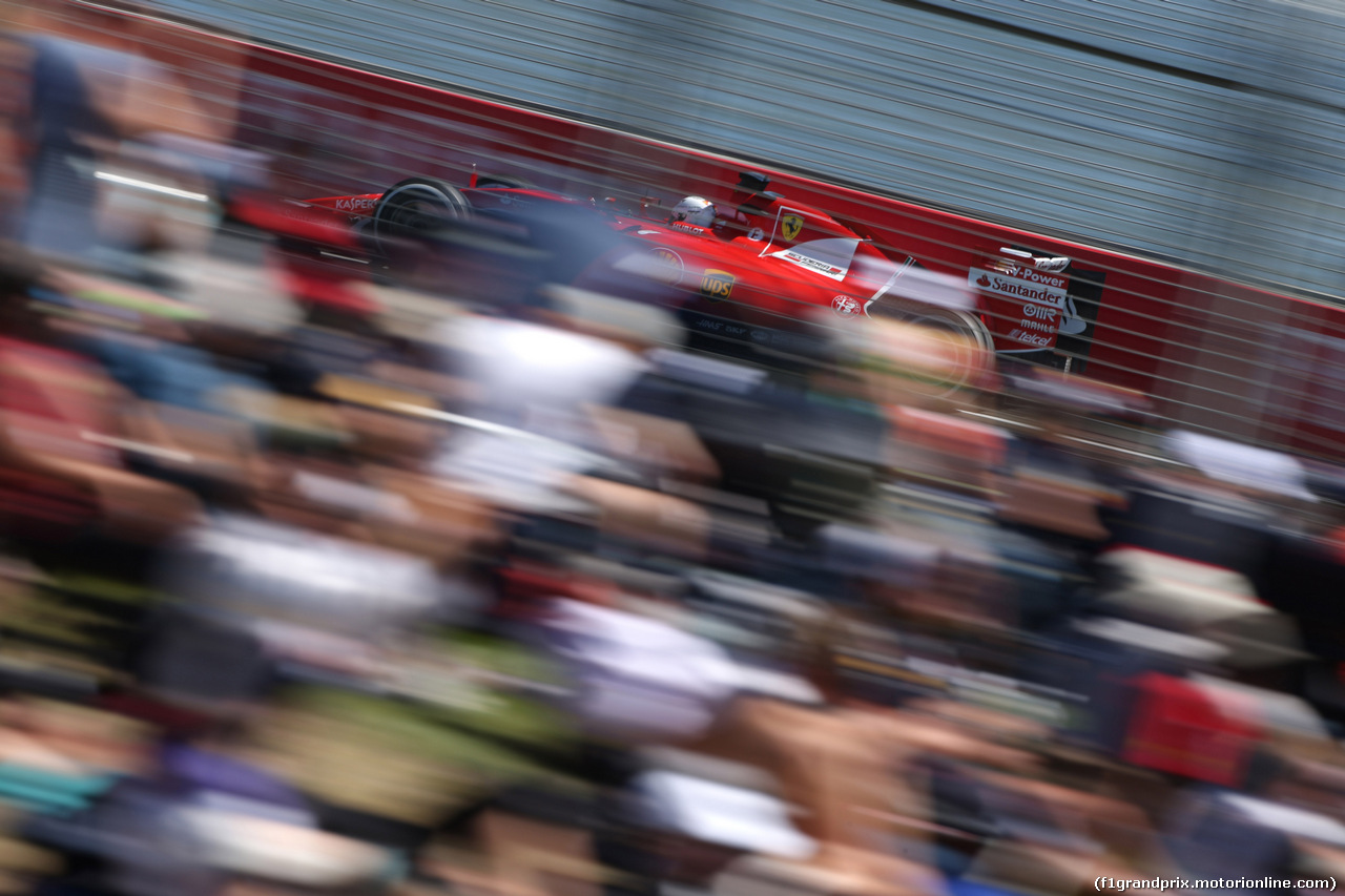 GP AUSTRALIA, 13.03.2015 - Prove Libere 1, Sebastian Vettel (GER) Ferrari SF15-T