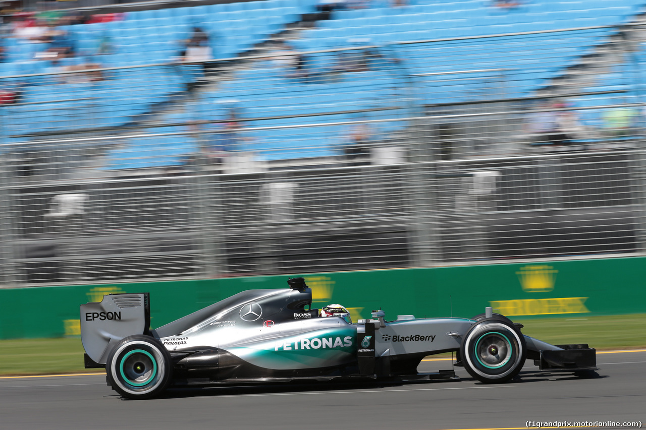 GP AUSTRALIA, 13.03.2015 - Prove Libere 1, Nico Rosberg (GER) Mercedes AMG F1 W06