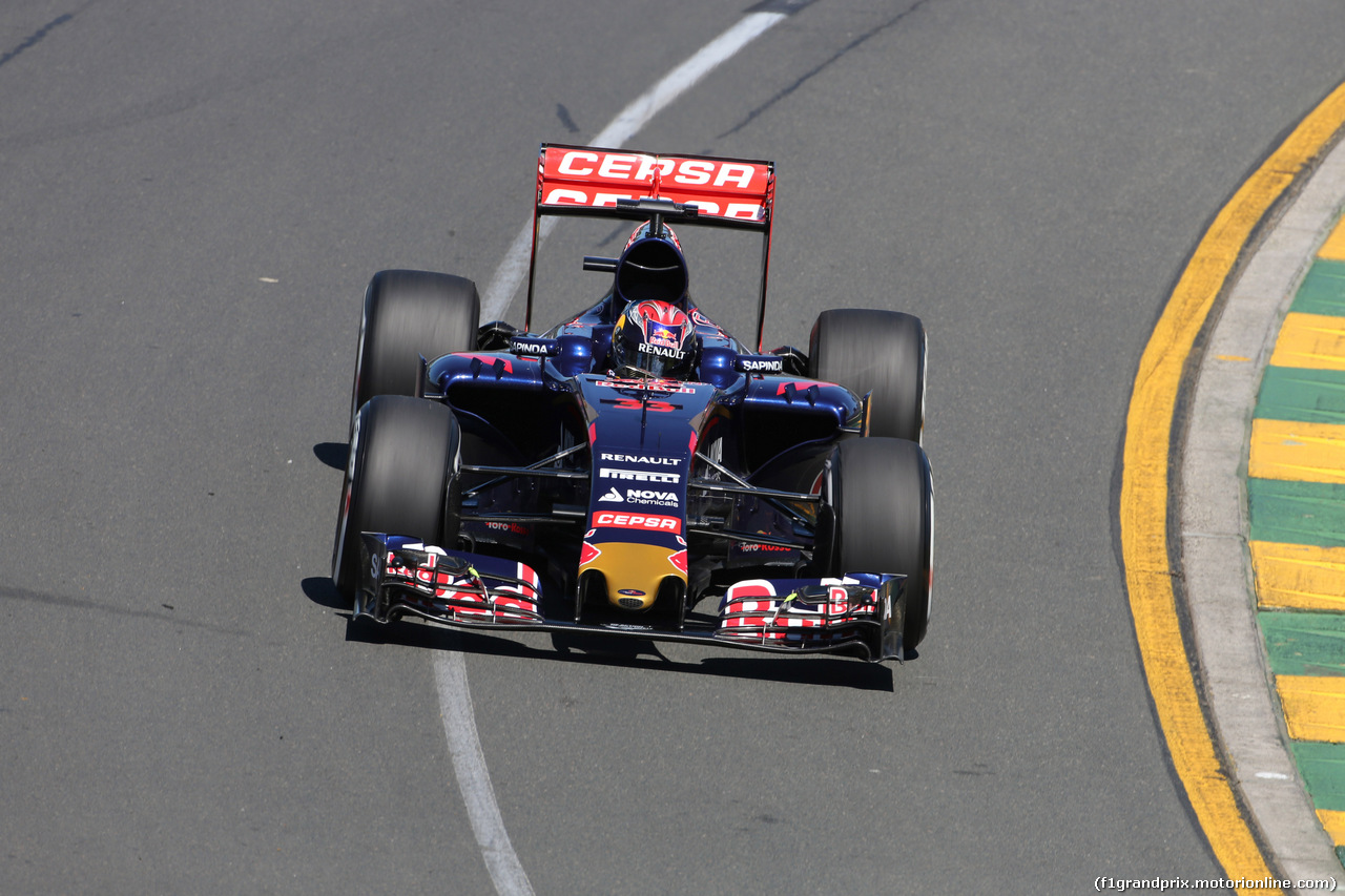 GP AUSTRALIA, 13.03.2015 - Prove Libere 1, Max Verstappen (NED) Scuderia Toro Rosso STR10