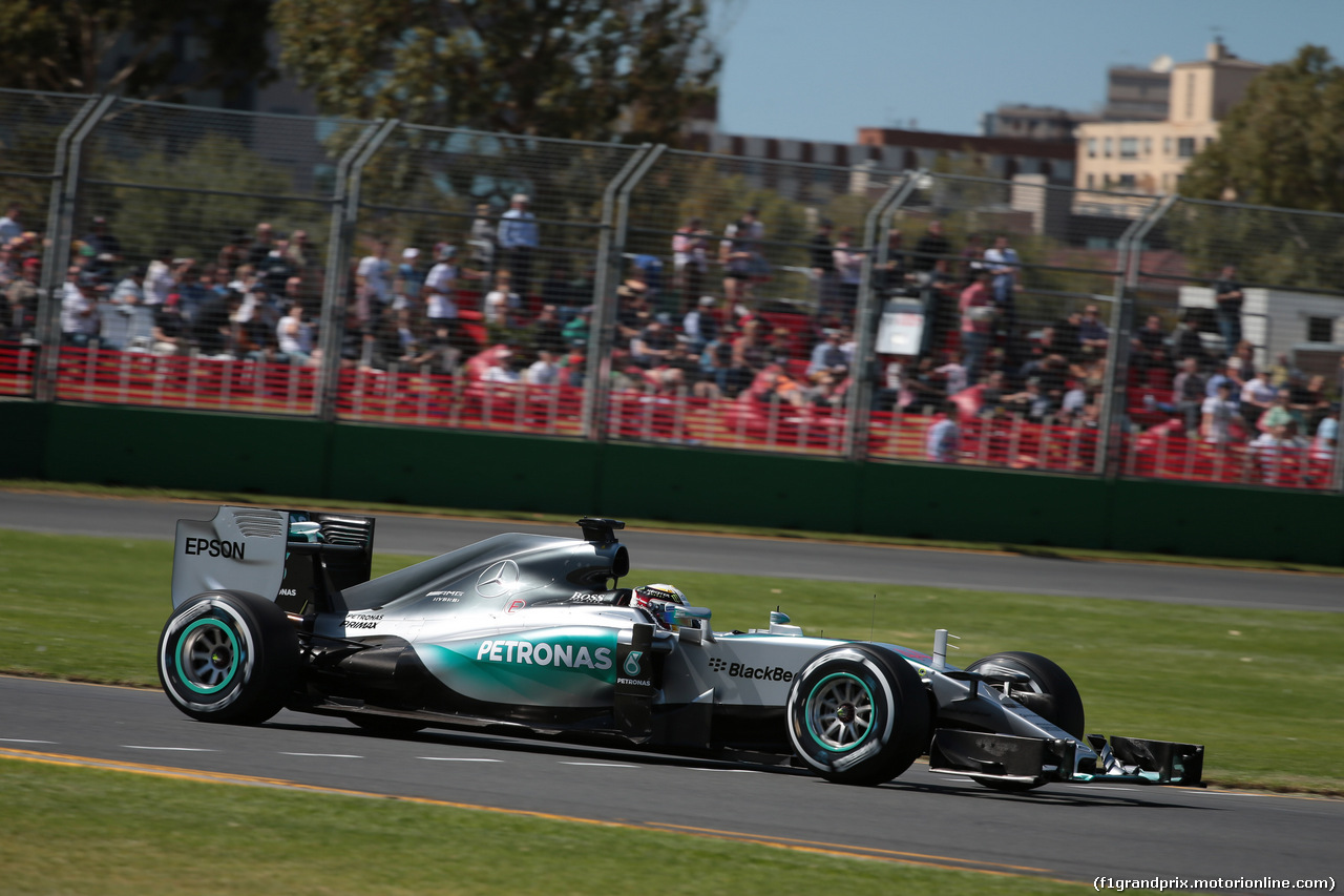 GP AUSTRALIA, 13.03.2015 - Prove Libere 1, Nico Rosberg (GER) Mercedes AMG F1 W06