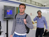 GP AUSTRALIA, 13.03.2015 - Giedo van der Garde (NLD) walks into the Sauber Motorhome.